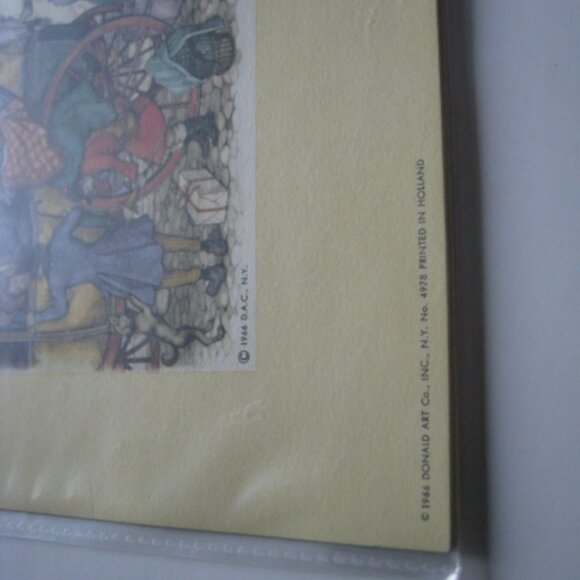 9" x 7" Anton Pieck Print #4978 - Picture 4 of 7